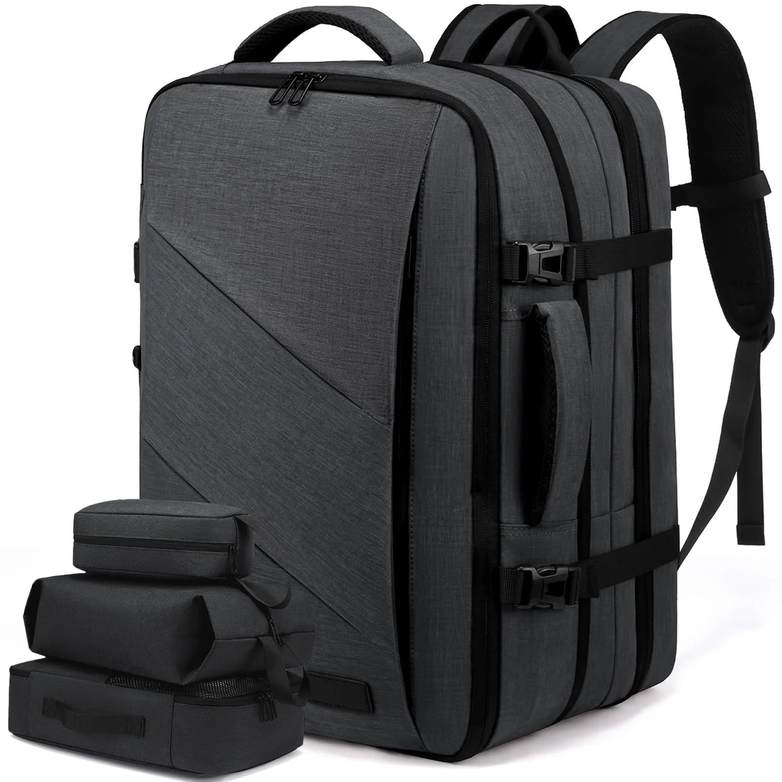 Рюкзак для ноутбука LOVEVOOK 17.3" 30л-40л Розширюваний Grey, фото №1 Рюкзак для ноутбука LOVEVOOK 17.3" 30л-40л Розширюваний Grey, фото №1