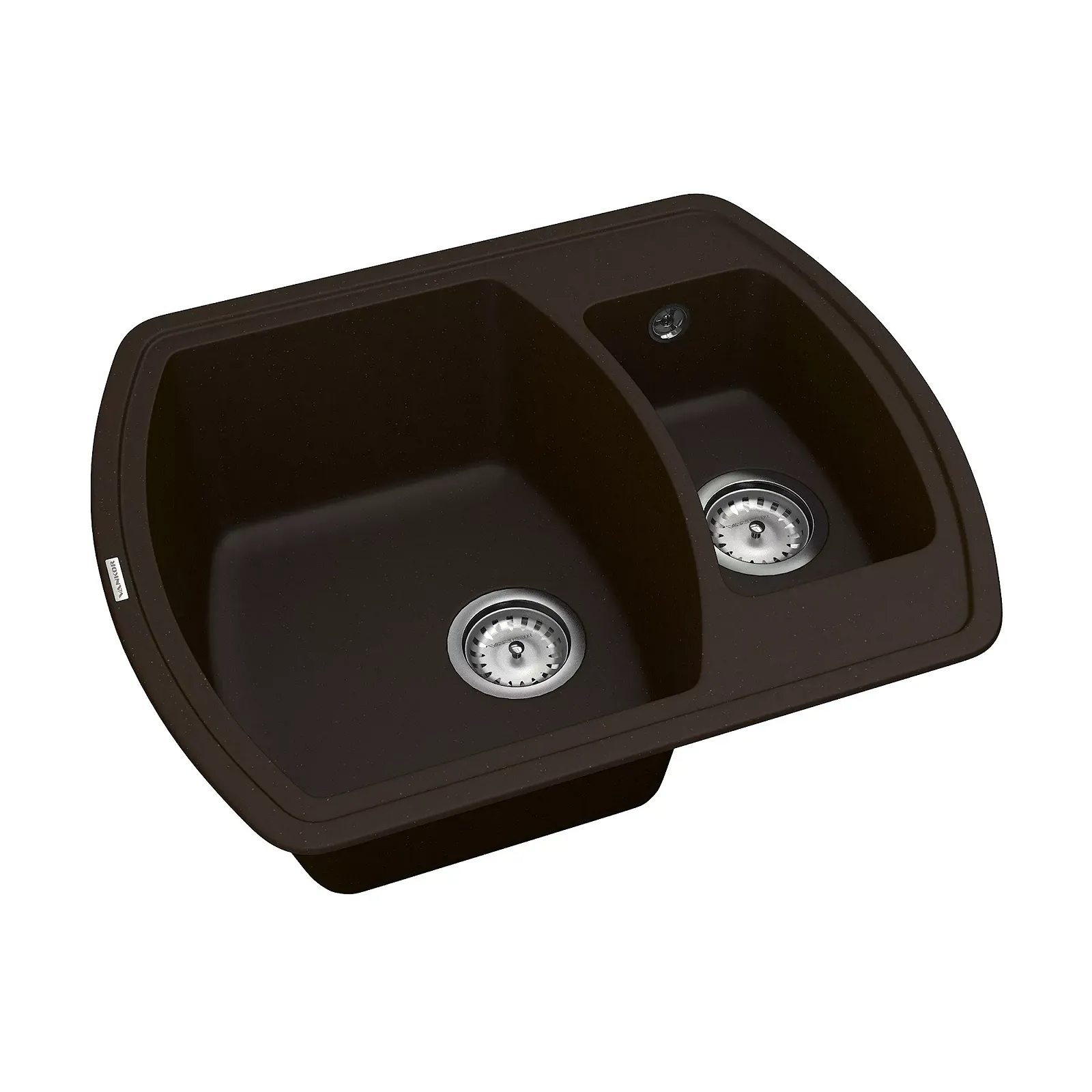 Кухонная Мойка Vankor Norton Nmp 03.63 Chocolate Сифон, фото №2 Кухонная Мойка Vankor Norton Nmp 03.63 Chocolate Сифон, фото №2