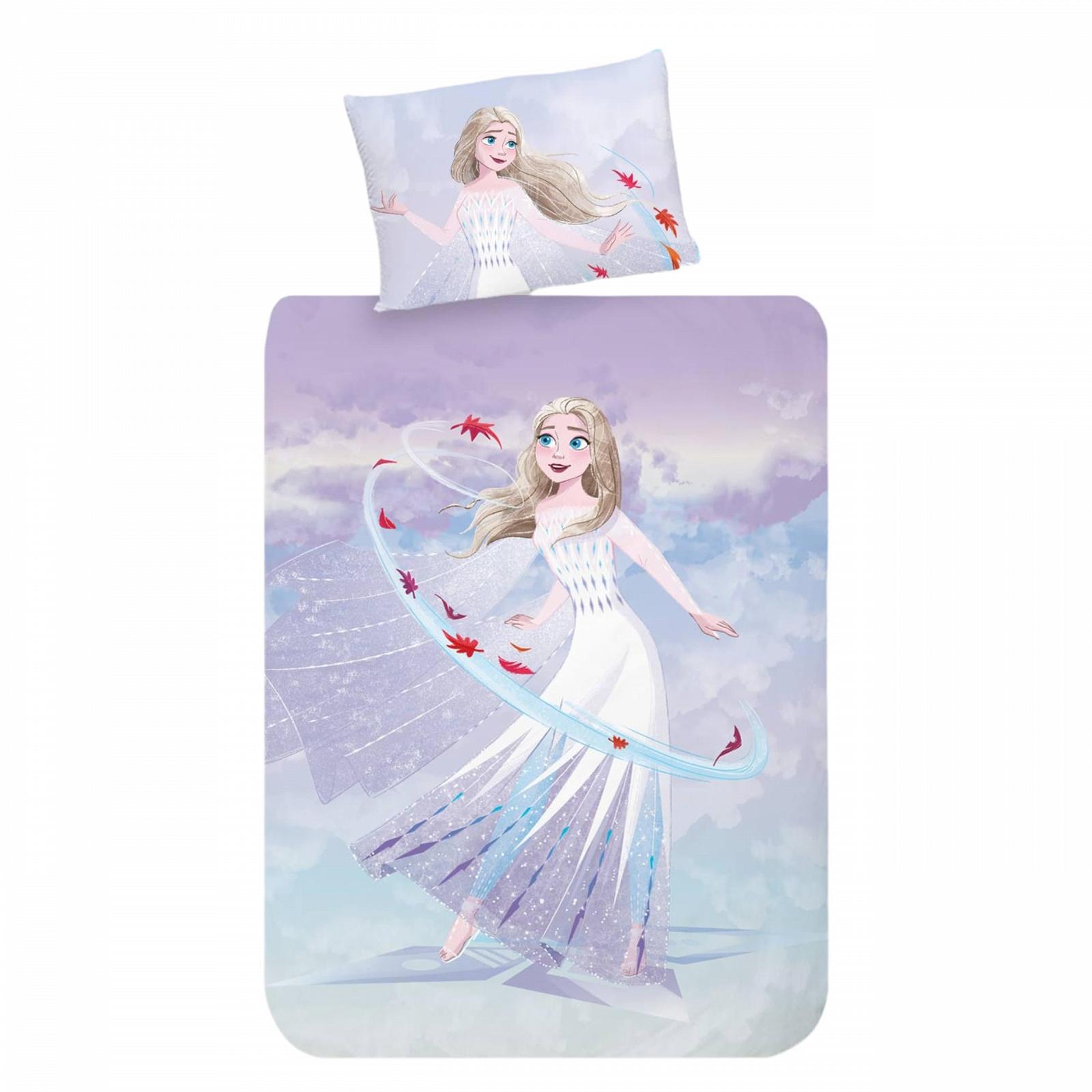 Постільна білизна Дитяча MTOnlinehandel Anna & Elsa 100 x 135 см, 1 наволочка 40 x 60 см + 1 підковдра 100 x 135 см (Крижане серце), фото №3