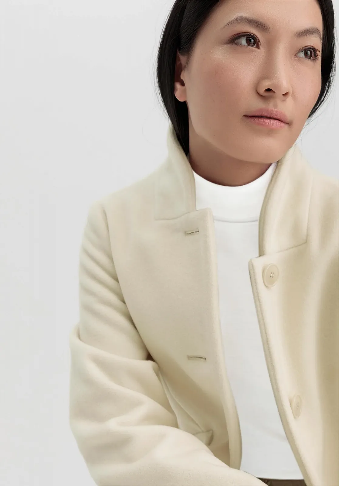 Пальто hessnatur Relaxed Жіноче з чистої органічної мериносової вовни, фото №9 Пальто hessnatur Relaxed Жіноче з чистої органічної мериносової вовни, фото №9