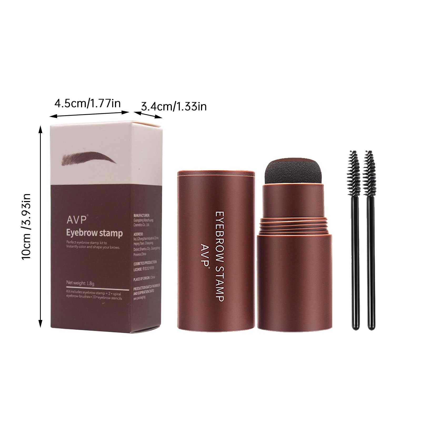 Олівець для брів Micro Brow Pencil Трикутна точна кисть, фото №6