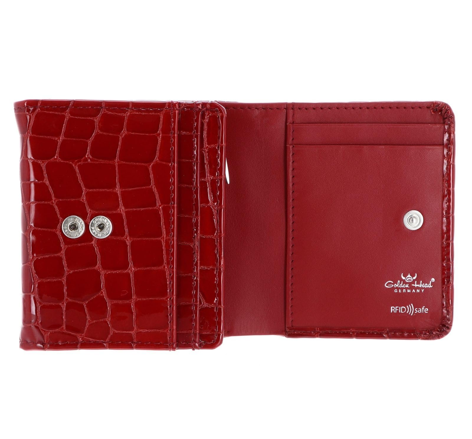 Кошелек на молнии Golden Head Cayenne RFID Protect Cherry, cherry, фото №2