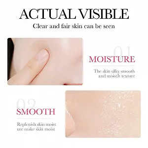 Маска для лица ULELA DIKML Rose Hyaluronic Acid Питательная Увлажняющая 25 г x 10 штук - Фото 1