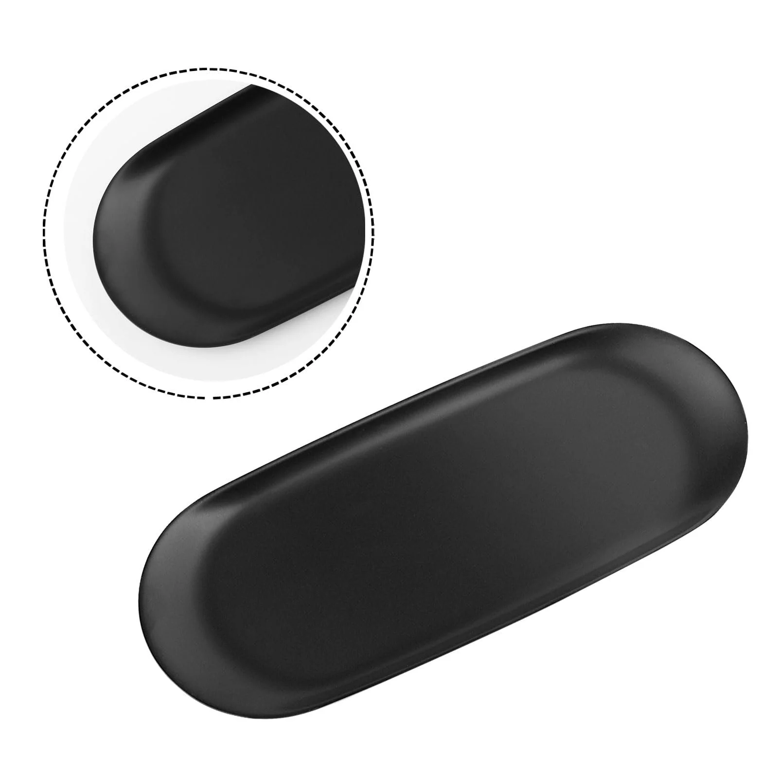 Набор подносов 2шт. Овальный поднос для сервировки десертов, косметики, ювелирных изделий, свечей, фото №4 Набор подносов 2шт. Овальный поднос для сервировки десертов, косметики, ювелирных изделий, свечей, фото №4