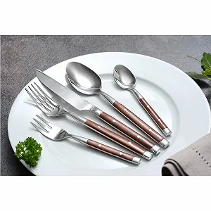 Набір столових приборів GRÄWE Bamberg, 10 предметів, коричневий synthetic.ua - Фото 1