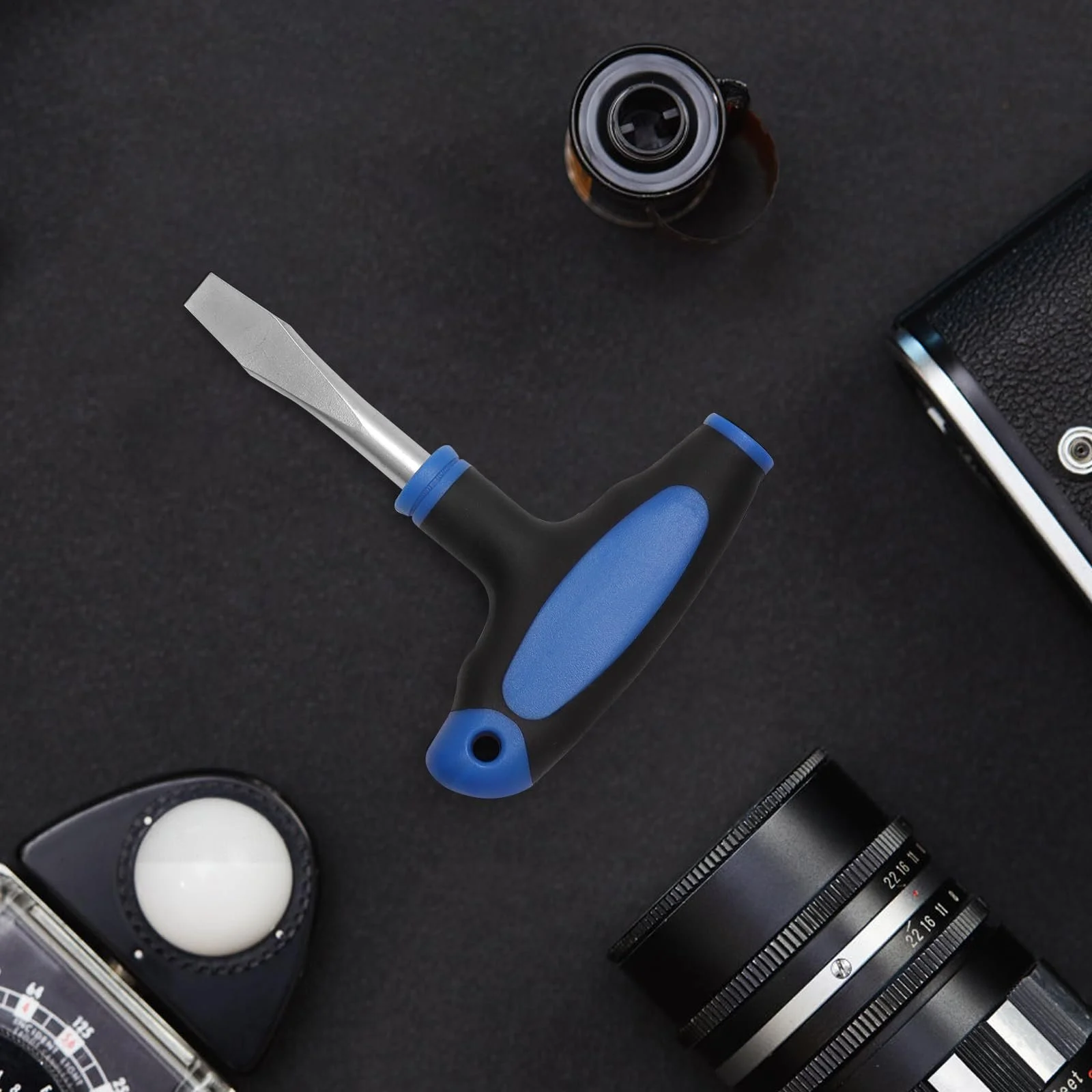 Шліцьова викрутка Свічковий ключ T-Handle Flat Head Ergonomic Handle, фото №7