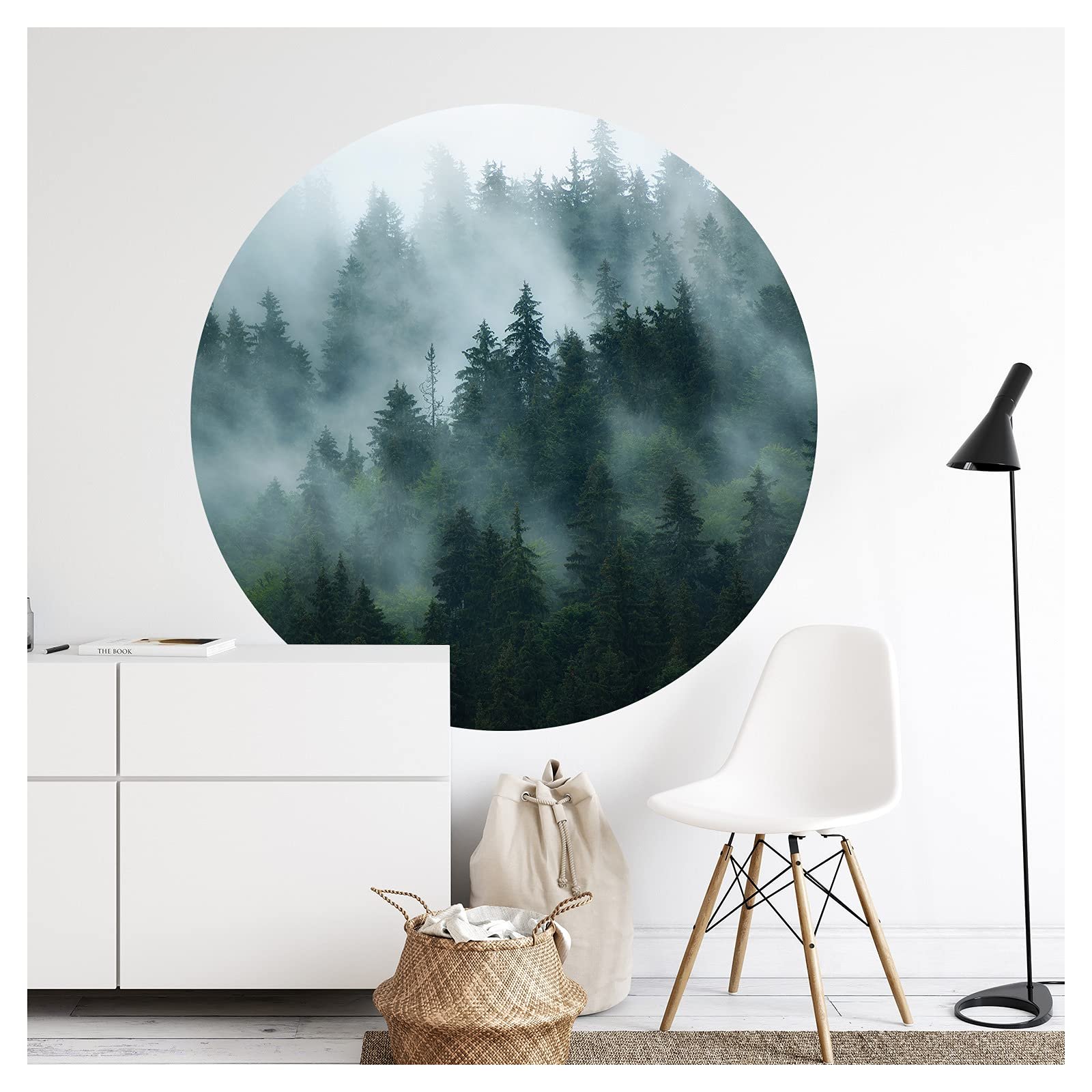 Наклейка на стіну Grandora DL648-4 Пейзаж гори 120 см, фото №1 Наклейка на стіну Grandora DL648-4 Пейзаж гори 120 см, фото №1