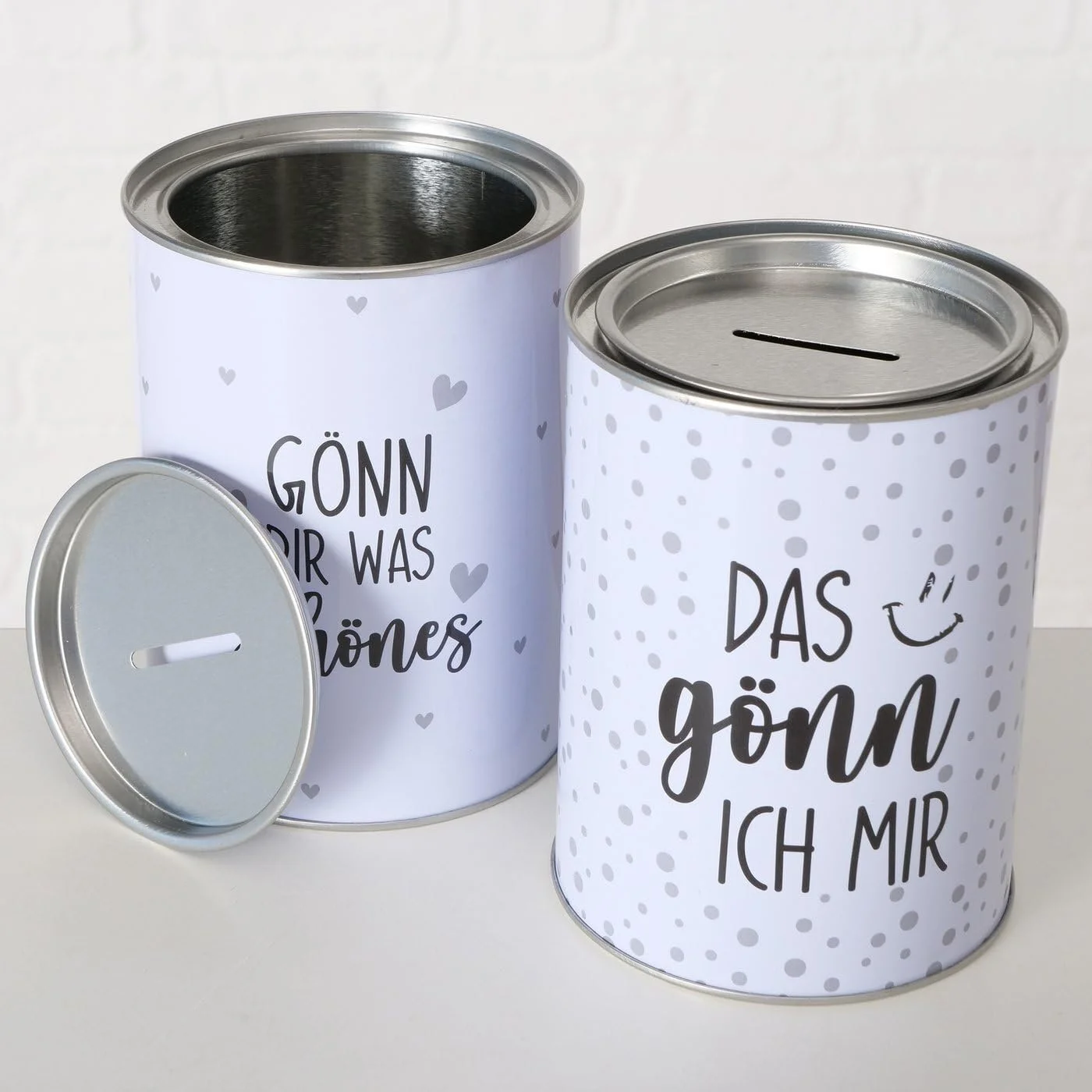 Скарбничка ReWu Das Gönn Ich Mir металева, фото №3