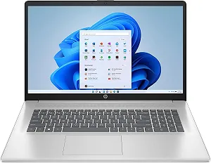 Ноутбук 17.3" HP 17-cp3574ng AMD Ryzen 7 7730U RAM 16GB SSD 1TB AMD Radeon Graphics Win11 (UKR) - Фото 1