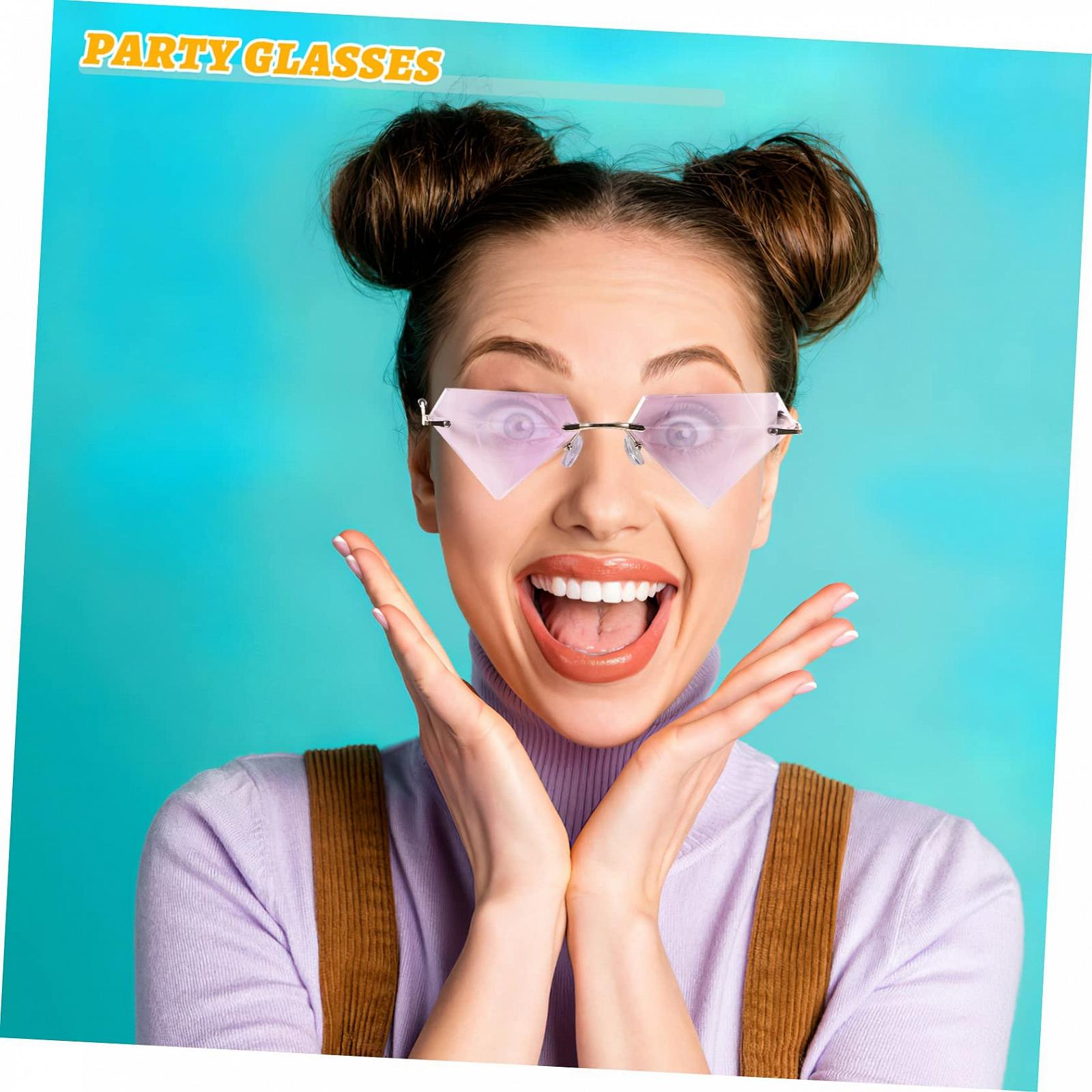 Сонцезахисні окуляри VALICLUD Діамантоподібні Фіолетовий, фото №5