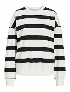 Женская Толстовка JJXX Jxella RLX Stripe Ls Crew SWT Sn - Фото 1