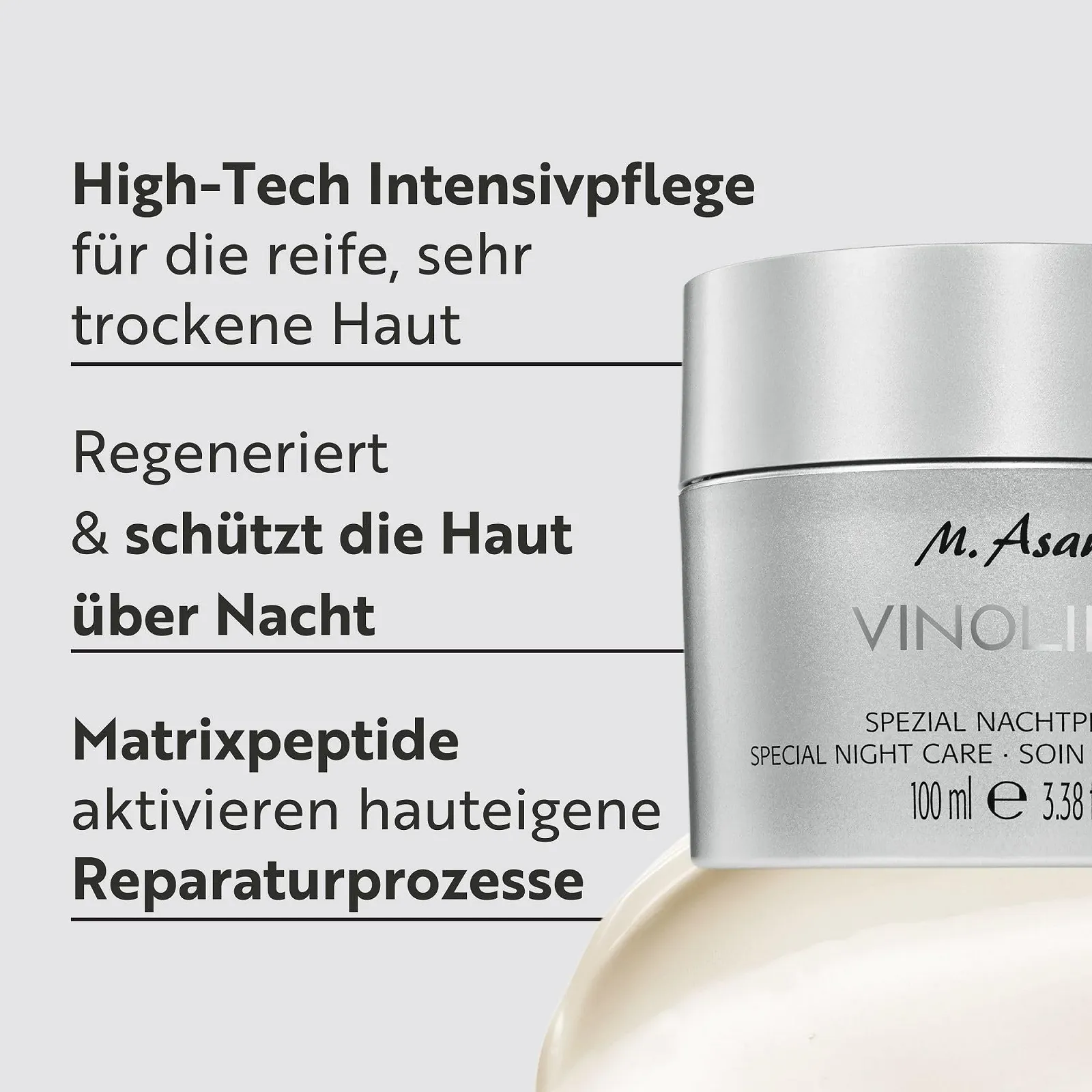 Нічний крем M. Asam VINOLIFT Special Night Cream 100 мл, фото №2 Нічний крем M. Asam VINOLIFT Special Night Cream 100 мл, фото №2