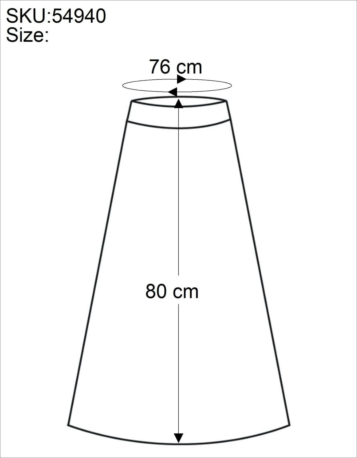 Спідниця Довга панельна GURU SHOP у етнічному стилі, Коричнева, фото №5