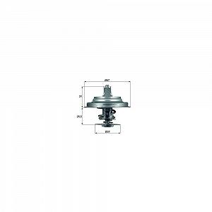 Термостат MAHLE BEHR TX 25 80D для AUDI SEAT SKODA VW CUPRA - Фото 1