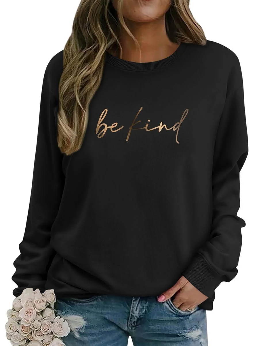 Женский свитшот Onsoyours с буквами, с длинными рукавами, осенне-зимний, с круглым вырезом, повседневный, фото №1 Женский свитшот Onsoyours с буквами, с длинными рукавами, осенне-зимний, с круглым вырезом, повседневный, фото №1