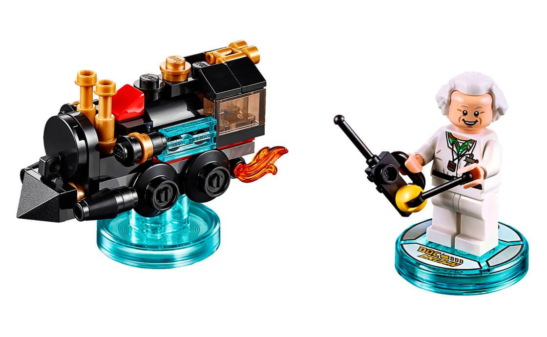 Конструктор Лего LEGO Dimensions Фан-пак: Док Браун (71230), фото №2 Конструктор Лего LEGO Dimensions Фан-пак: Док Браун (71230), фото №2
