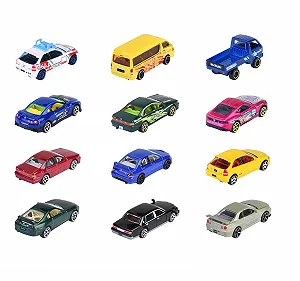 Набор машинок Тип Majorette Japan Series Bonus (5 машинок, 3 вида в ассортименте) - 5 металлических игрушечных машинок, 7,5 см каждая, свободный ход, для коллекционеров и детей от 5 лет, включает Nissan Skyline GT-R (R34) synthetic.ua - Фото 1