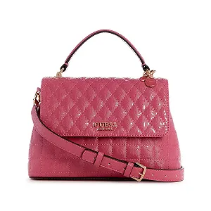 Сумка GUESS Yarmilla Top Handle Flap Mulberry synthetic.ua - Фото 1