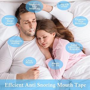 Наклейки для рота для сну 60 шт synthetic.ua - Фото 1