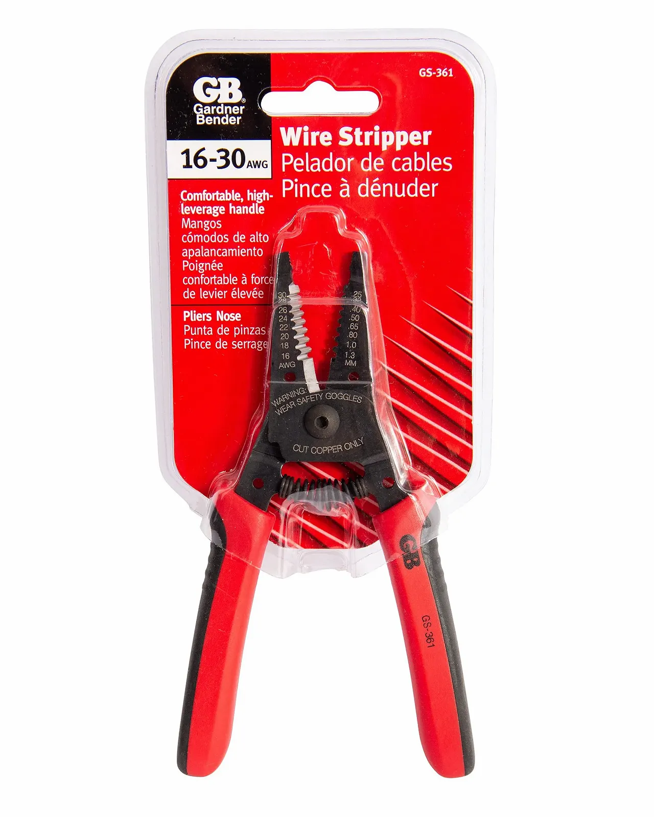 Стриппер Gardner Bender GS-361 30-16 AWG, фото №2