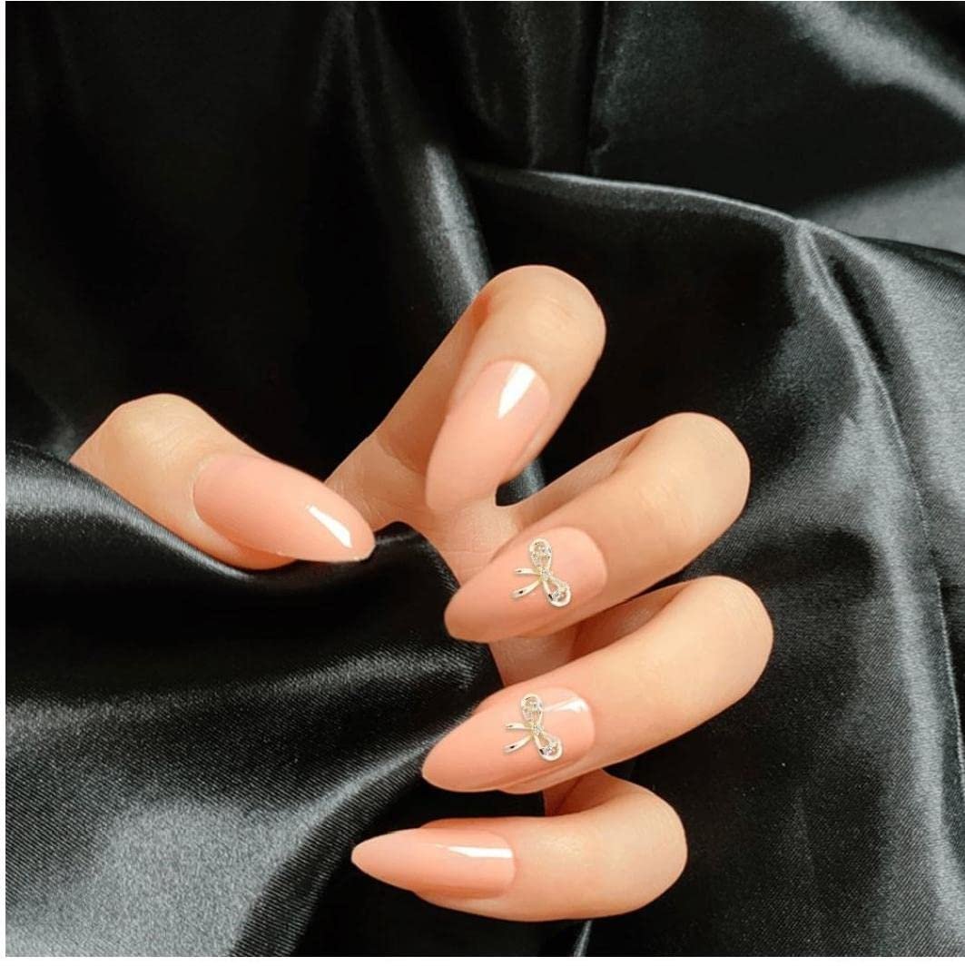 Стразы для ногтей Бантик 5 шт. для дизайна ногтей своими руками, фото №7