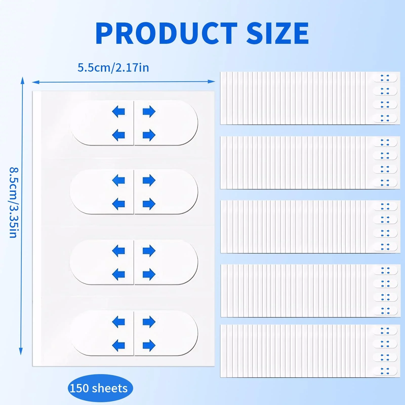 Наклейки для підтяжки обличчя Невидимі для жінок, 492 штуки, Стрічка для підтяжки обличчя, фото №7