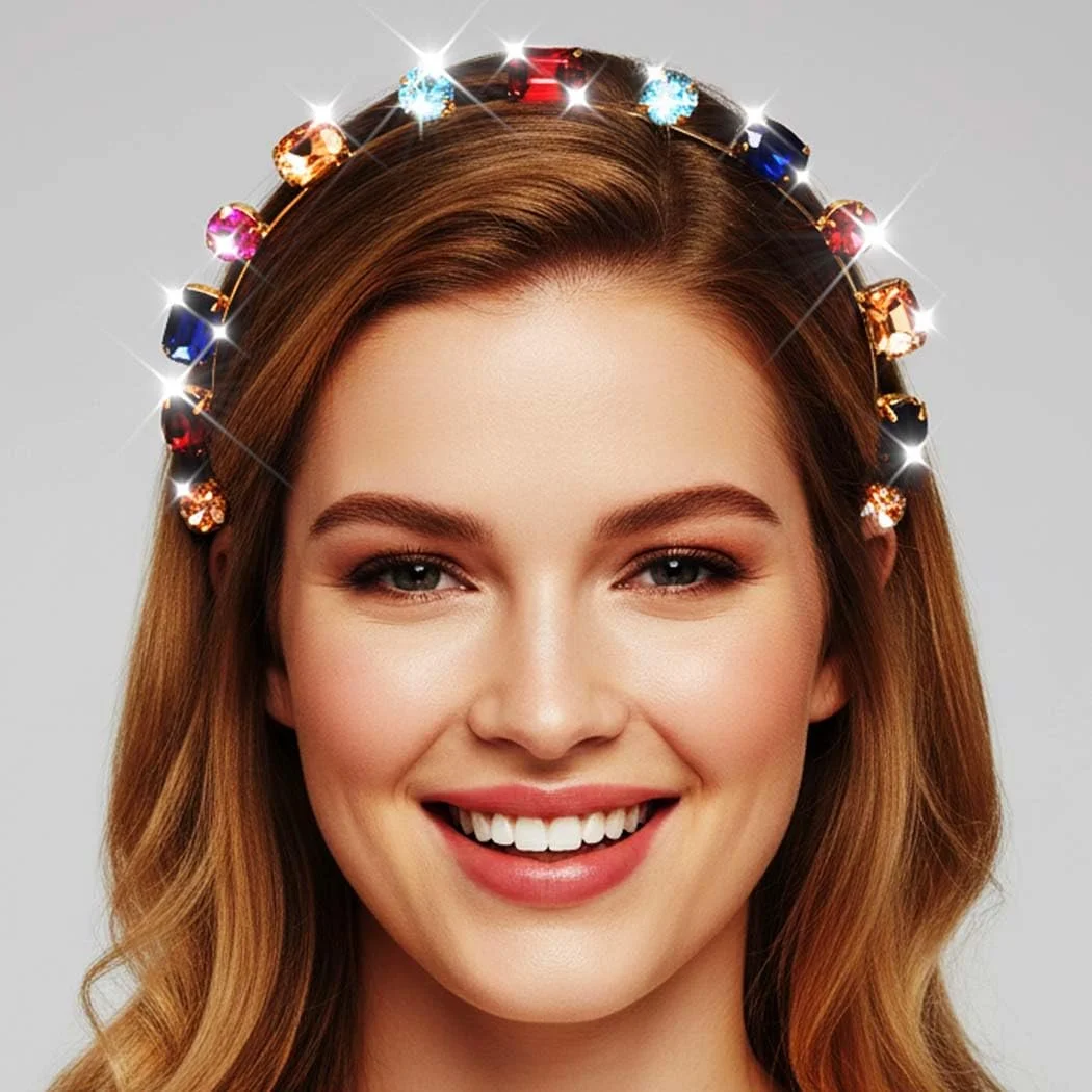 Обруч Reaky в стилі бароко з дорогоцінним камінням, фото №7 Обруч Reaky в стилі бароко з дорогоцінним камінням, фото №7