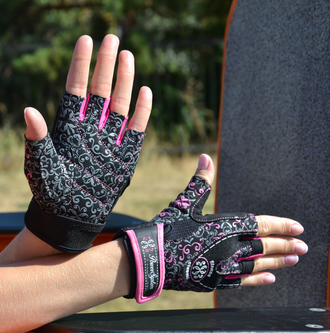 Рукавички для фітнесу Power System PS-2910 Classy Жіночі Pink M, фото №7 Рукавички для фітнесу Power System PS-2910 Classy Жіночі Pink M, фото №7