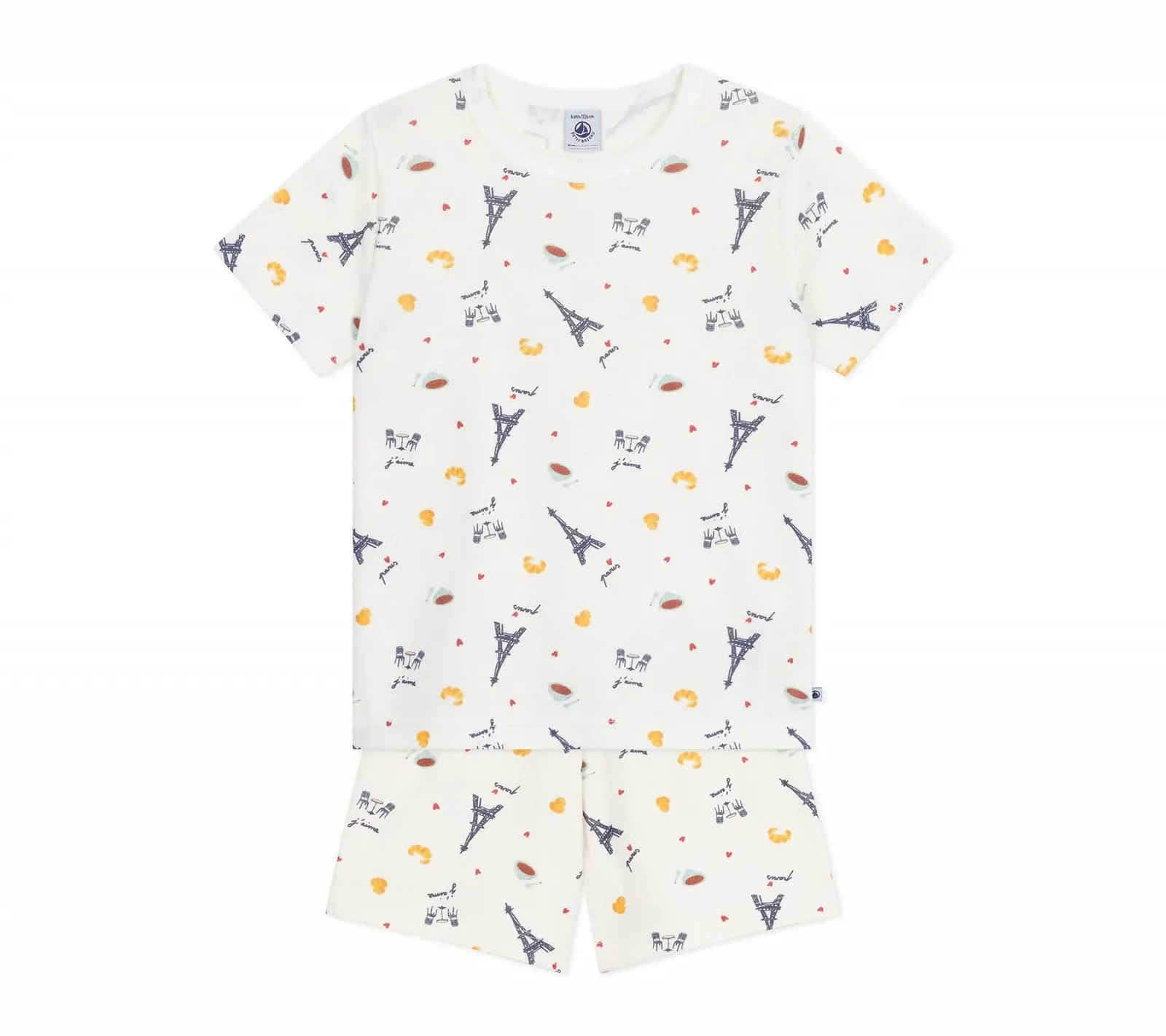 Піжама Petit Bateau для дівчат, фото №3 Піжама Petit Bateau для дівчат, фото №3