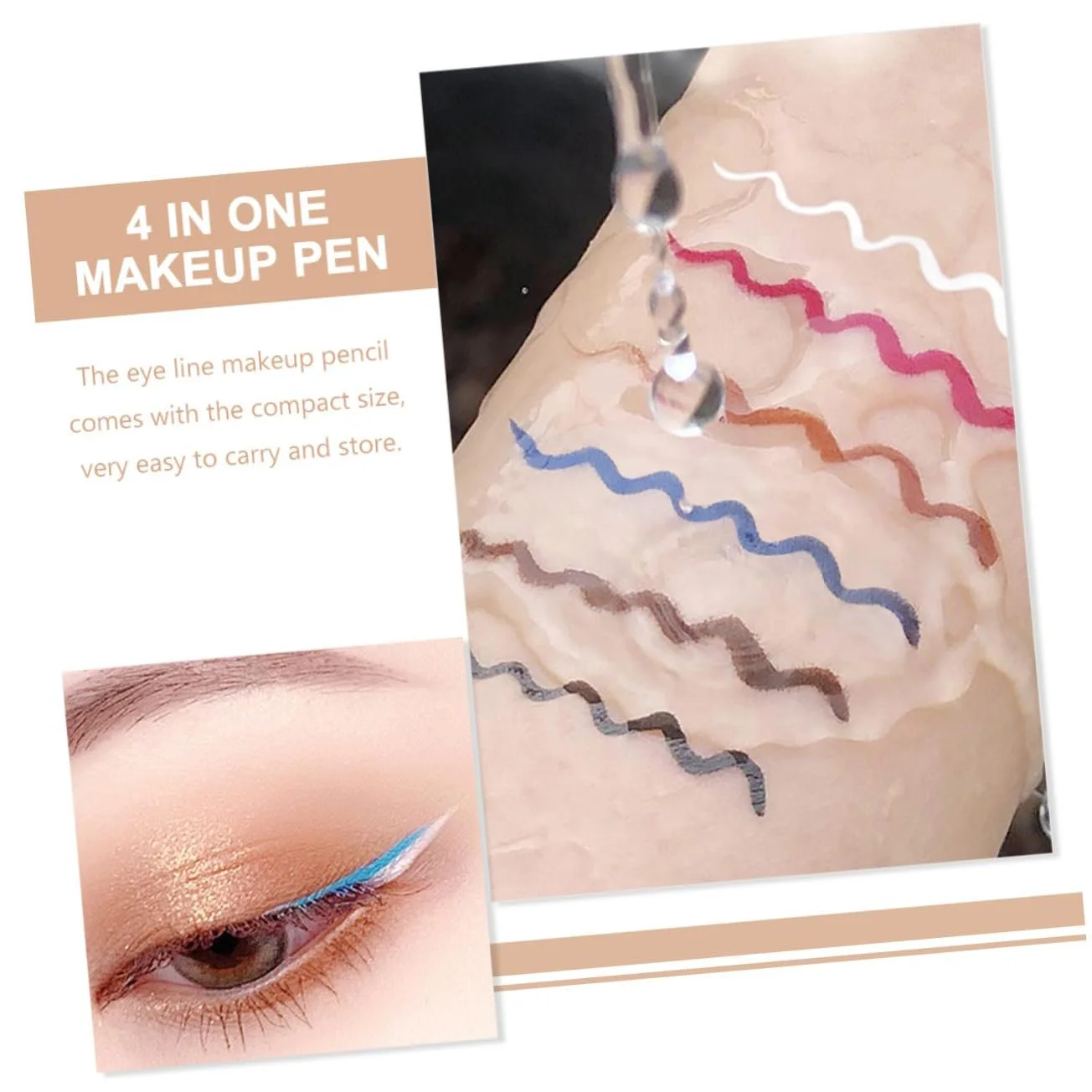 Цветной Подводка для глаз POPETPOP, фото №4