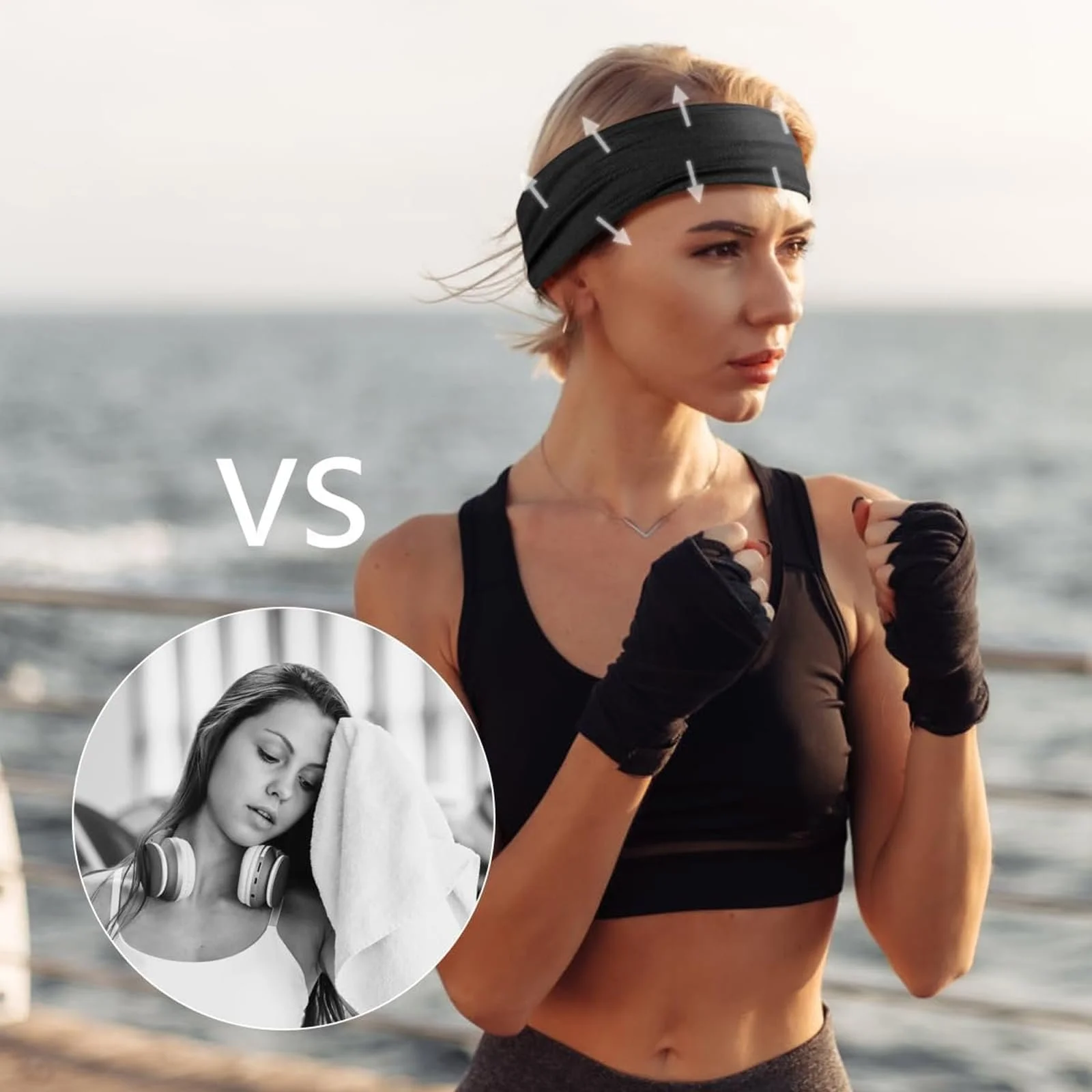 Спортивная повязка на голову, фото №5 Спортивная повязка на голову, фото №5