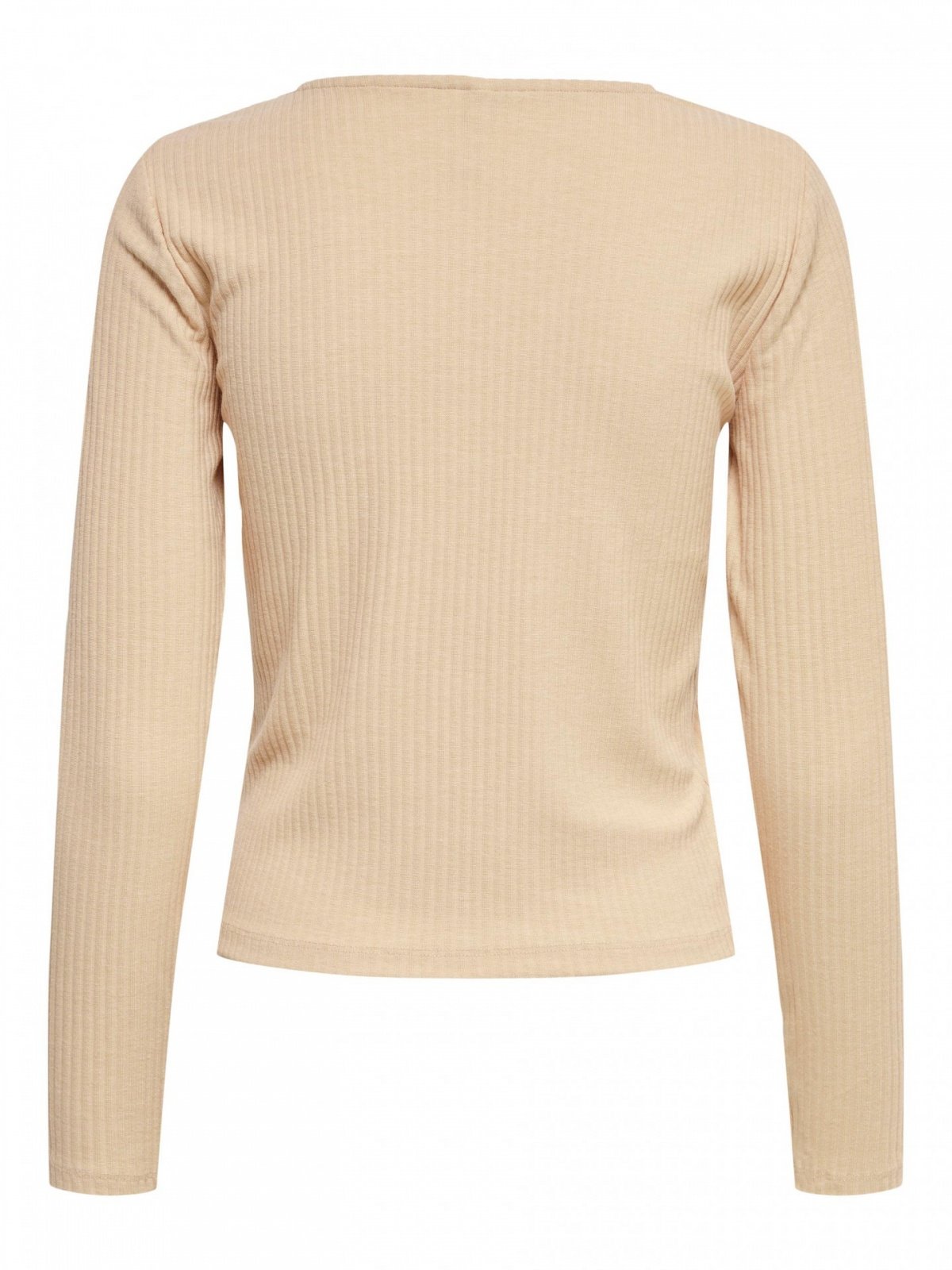 Блуза ONLNELLA L/S BUTTON TOP CS NN 15261547-Toasted Almond ONLY Бежевий XS, фото №2