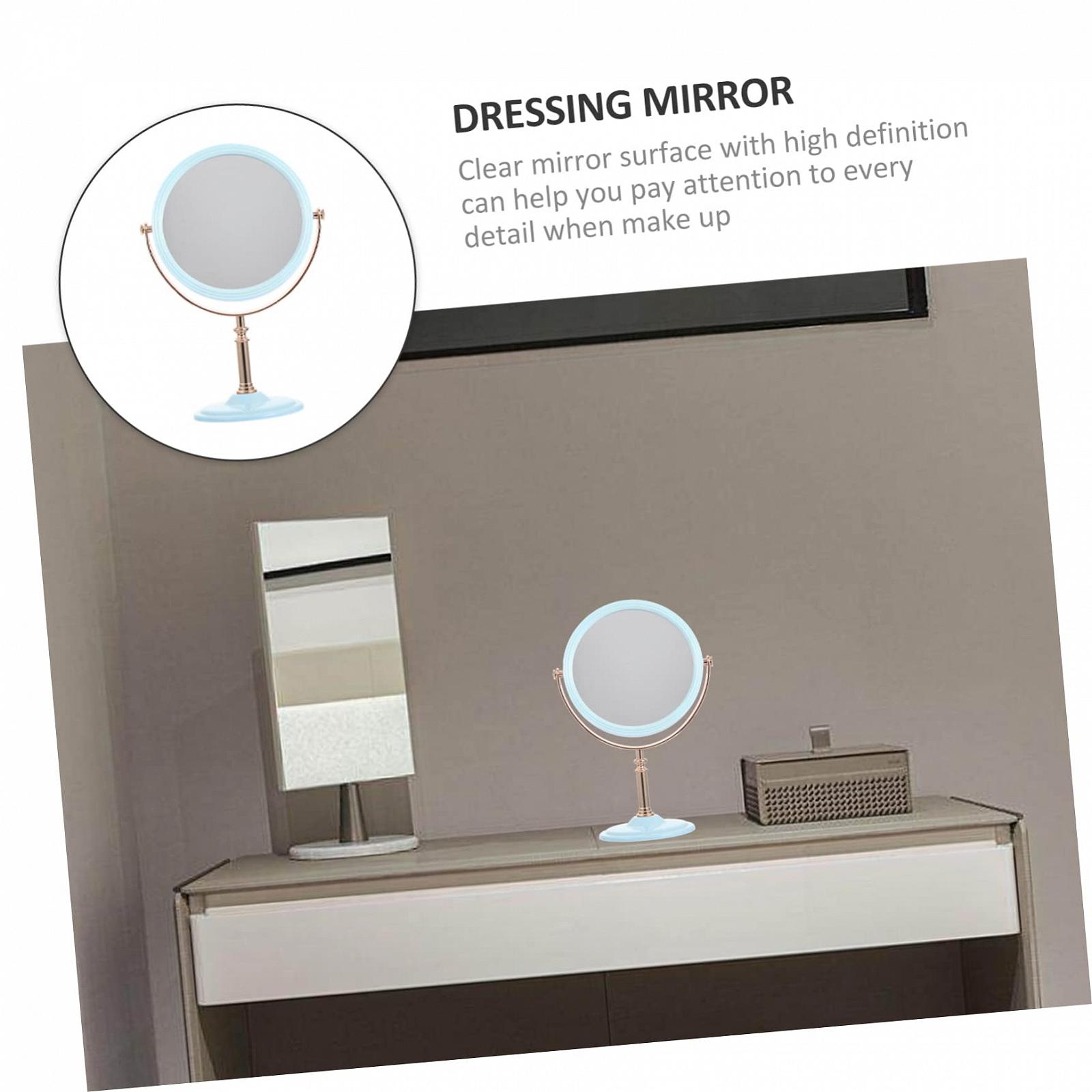 Зеркало Angoily Двустороннее Декоративное Круглое Алюминиевое Красное, фото №2 Зеркало Angoily Двустороннее Декоративное Круглое Алюминиевое Красное, фото №2