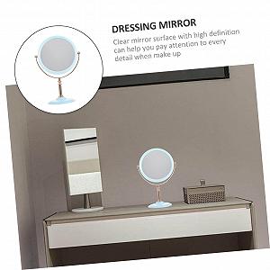 Зеркало Angoily Двустороннее Декоративное Круглое Алюминиевое Красное цена на synthetic.ua - Фото 1 Зеркало Angoily Двустороннее Декоративное Круглое Алюминиевое Красное synthetic.ua - Фото 1