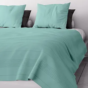 Покривало Тип Soleil d'ocre Adele 220 x 240 см Лагунний Блакитний - Фото 1