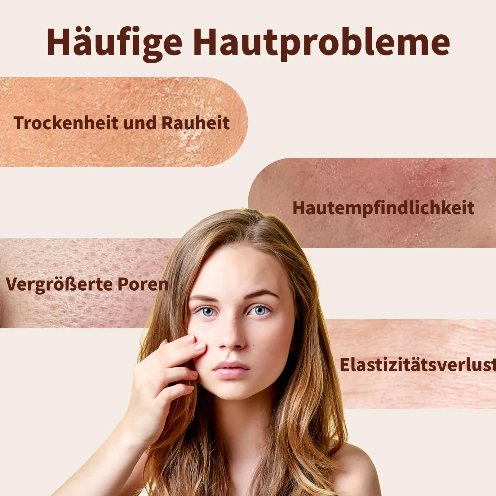 Набір для догляду за обличчям з рисом 5 предметів, набір для догляду за шкірою з рисом для жінок, фото №5