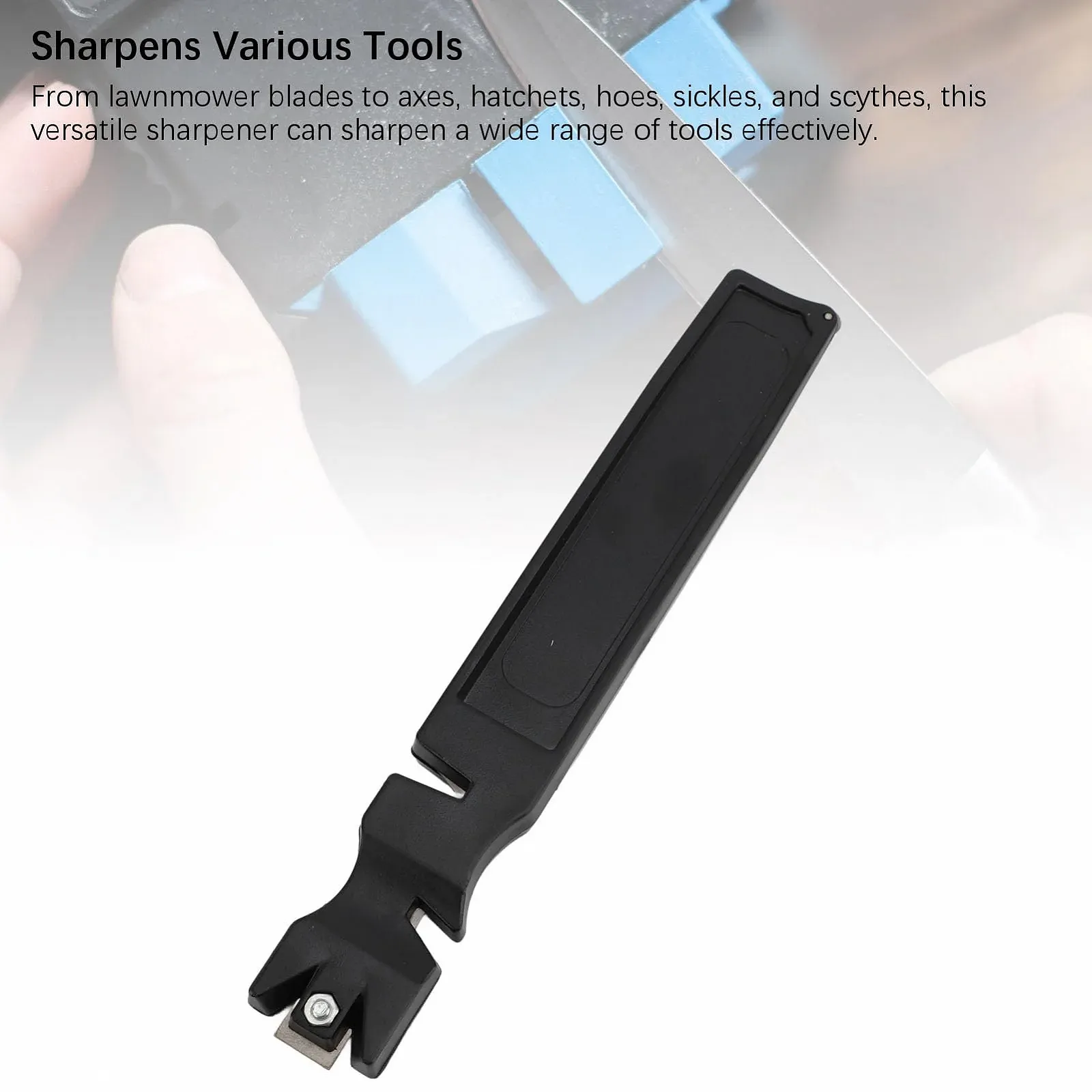 Точилка для лезвий 4-in-1 кухонная портативная пластиковая со стеклорезом, фото №9