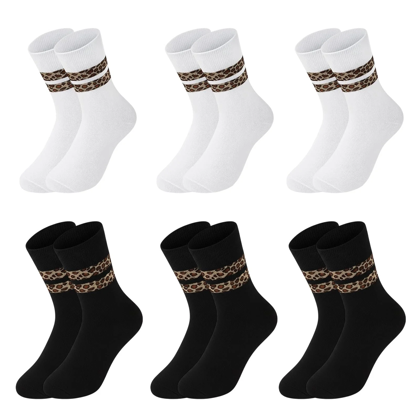 Спортивні шкарпетки з леопардовим принтом 6 пар, 36-42, фото №1 Спортивні шкарпетки з леопардовим принтом 6 пар, 36-42, фото №1