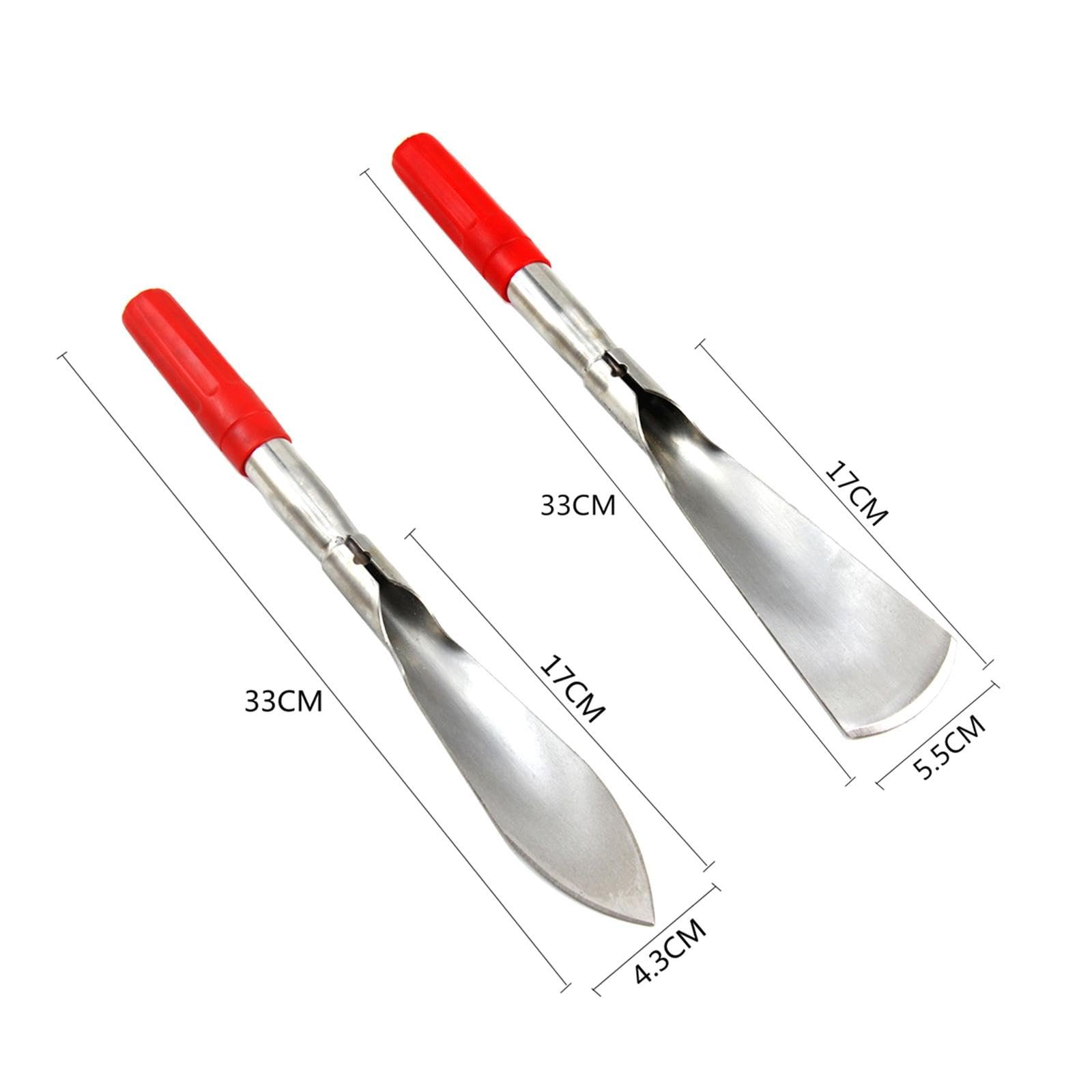 Лопата совковая ручной Rockible, садовый, с эргономичной ручкой, прочный, для посадки, копания, фото №6