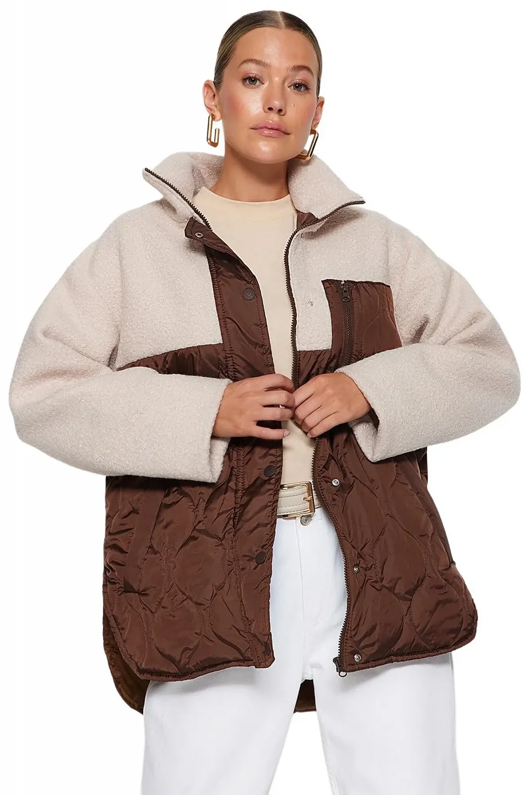 Пальто TRENDYOL женское, фото №1 Пальто TRENDYOL женское, фото №1