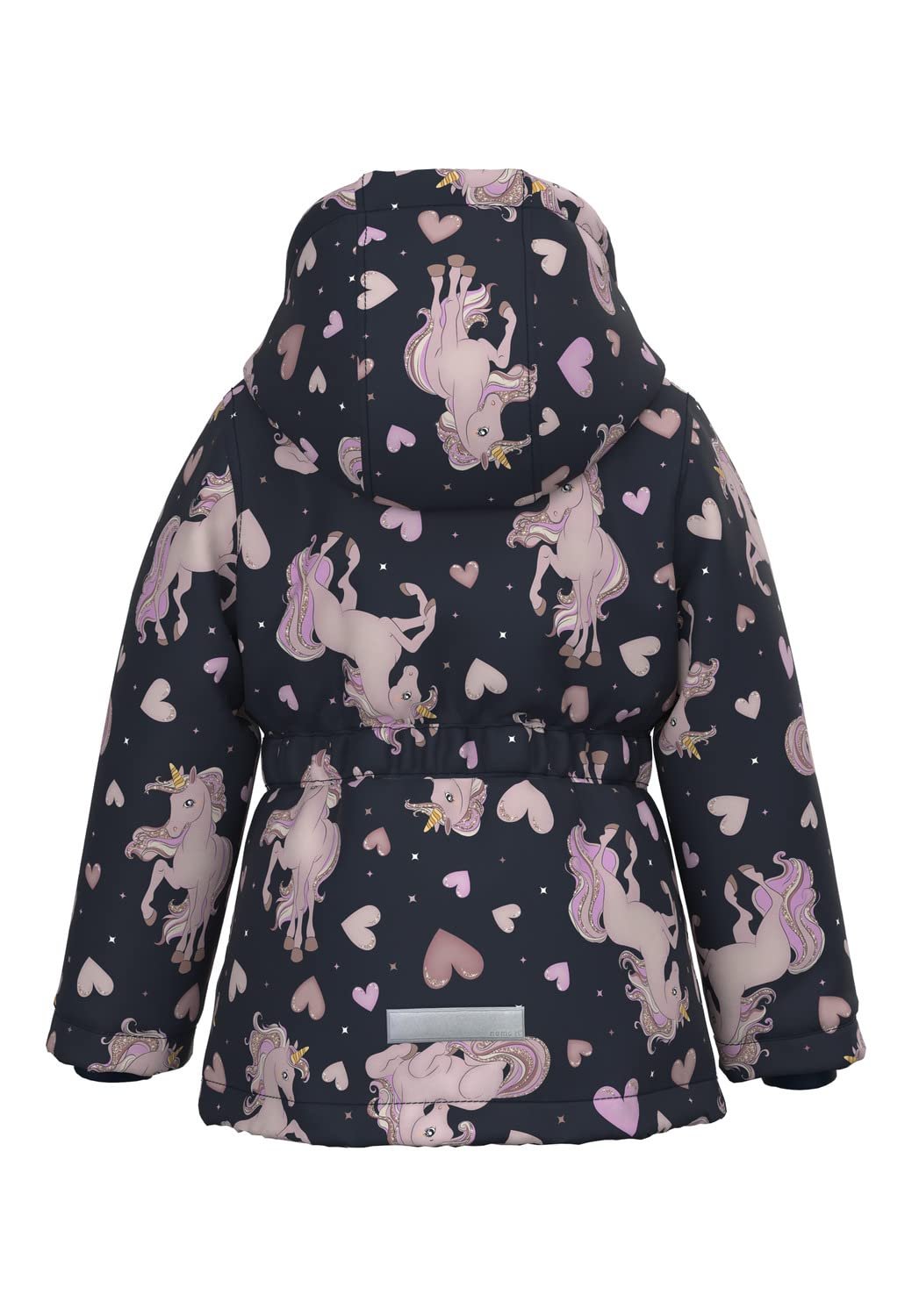 Куртка NAME IT Для дівчат Nmfmaxi Unicorn Heart, фото №2