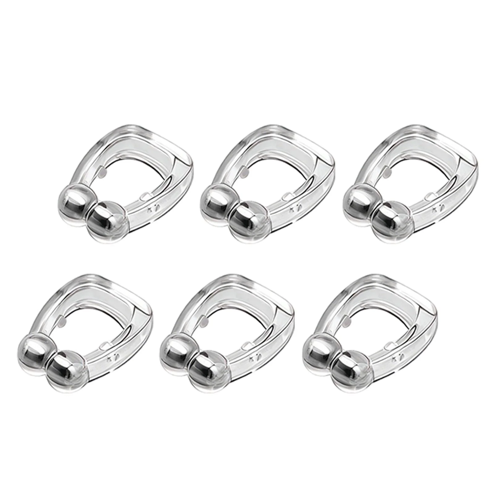 Набір з 3 силіконових роздільників для носа, кліпса проти хропіння для спокійного сну та покращеного дихання, фото №1