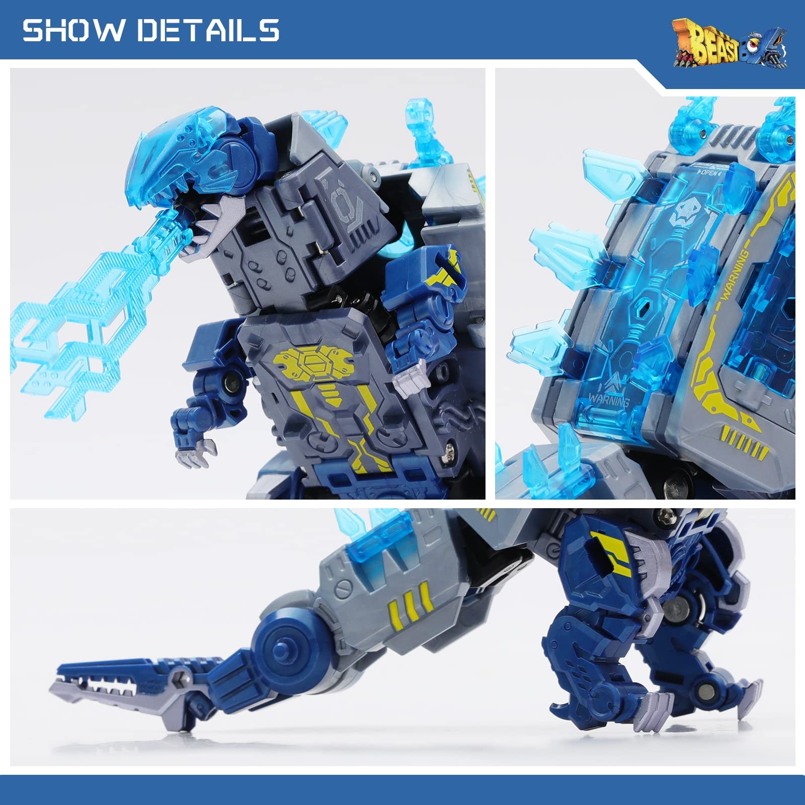 Фігурка-трансформер 52TOYS BEASTBOX BB-29SZ Subzero, трансформується в меху та куб, фото №4