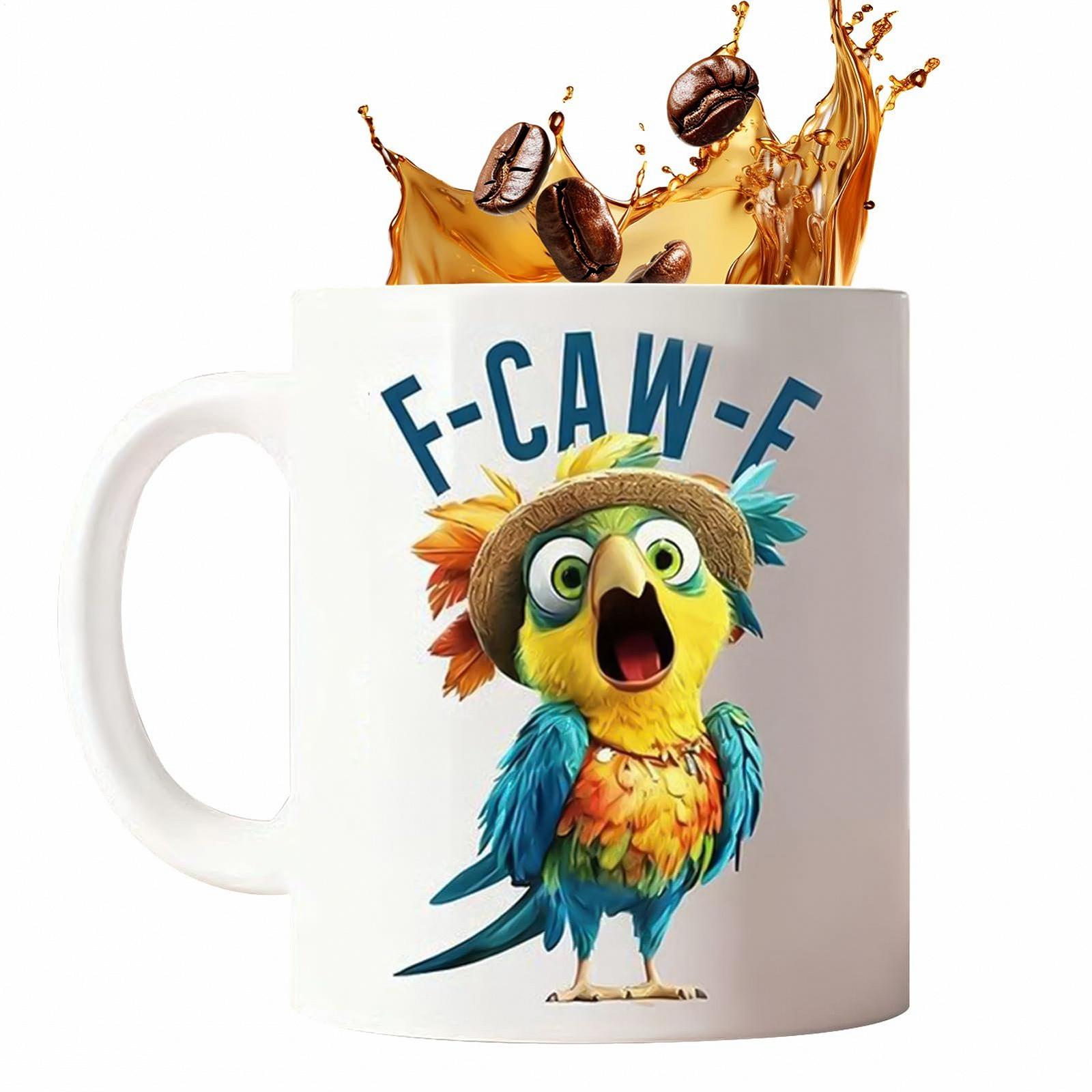 Кружка Кофейная Курица 350 мл Керамическая в Стиле Кантри для Дома, фото №1