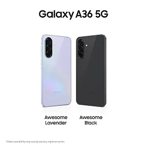Смартфон Samsung Galaxy A36 5G (A366B/DS) Dual 128 ГБ 6 ГБ RAM Лавандовый synthetic.ua - Фото 1