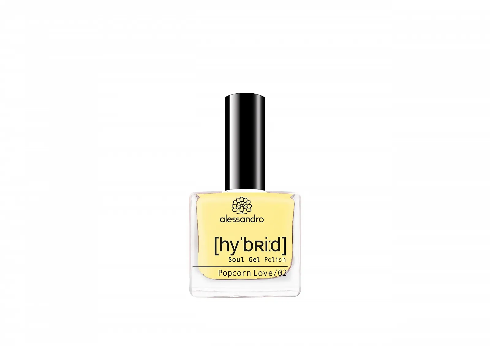 Гель-лак alessandro Hybrid Popcorn Love Пастельный желтый, 8 мл, фото №1