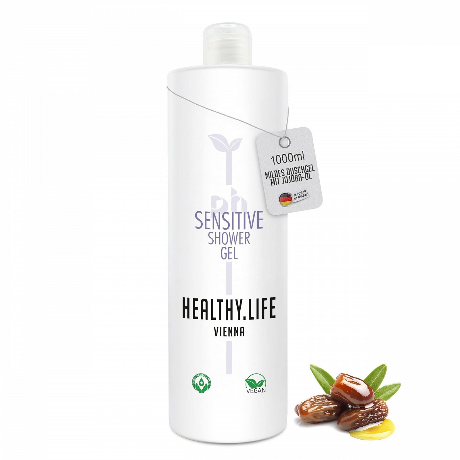 Гель для душу HLV Mild Jojoba Oil 1000 мл, фото №1 Гель для душу HLV Mild Jojoba Oil 1000 мл, фото №1