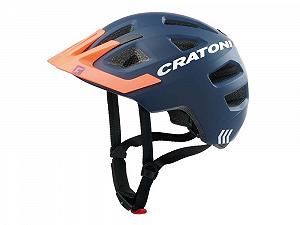 Шолом Cratoni Maxster Pro велосипедний Синій/Помаранчевий, S - Фото 1