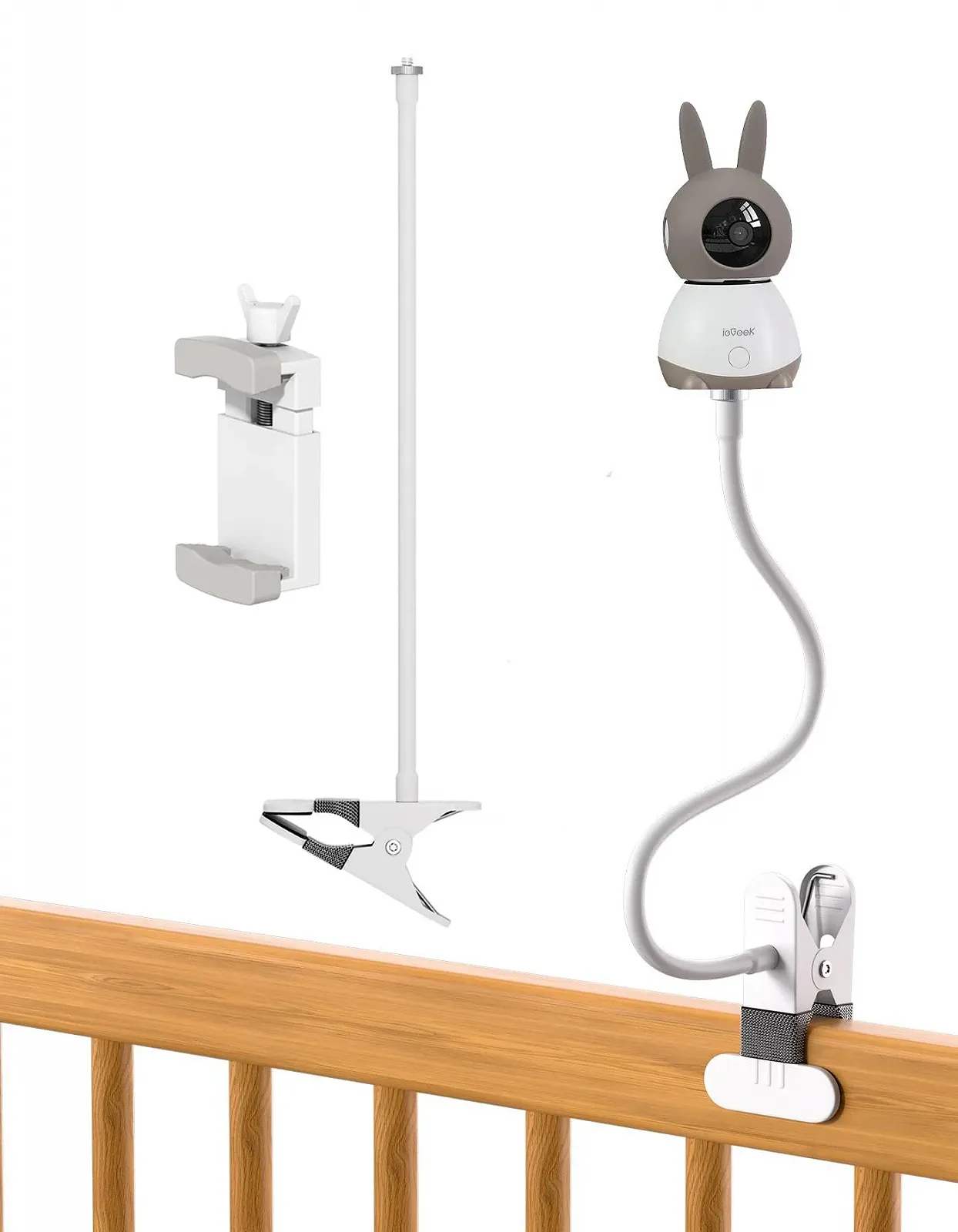 Тримач для відеоняні Universal ieGeek Baby 1T/Baby 4/7S 40 см 1/4" screw base, фото №1 Тримач для відеоняні Universal ieGeek Baby 1T/Baby 4/7S 40 см 1/4" screw base, фото №1