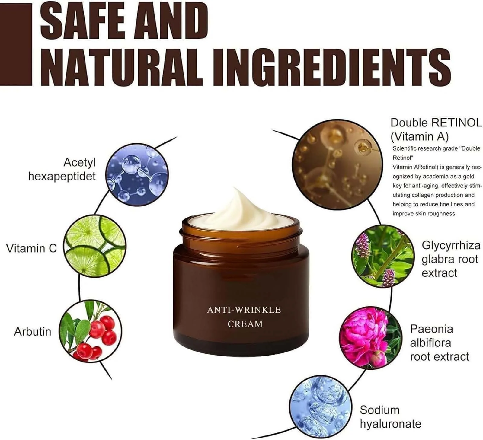 Крем проти зморшок Retinol Anti-Ageing Day Cream Firming & Lifting Moisturising Lotion для всіх типів шкіри 1 шт., фото №7 Крем проти зморшок Retinol Anti-Ageing Day Cream Firming & Lifting Moisturising Lotion для всіх типів шкіри 1 шт., фото №7